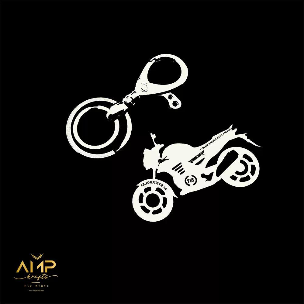 Tvs Raider Keychain - Ampkrafts