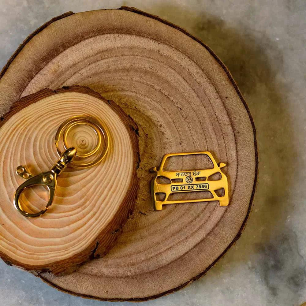 Volkswagen Ameo name keychain, subtle and meaningful gift