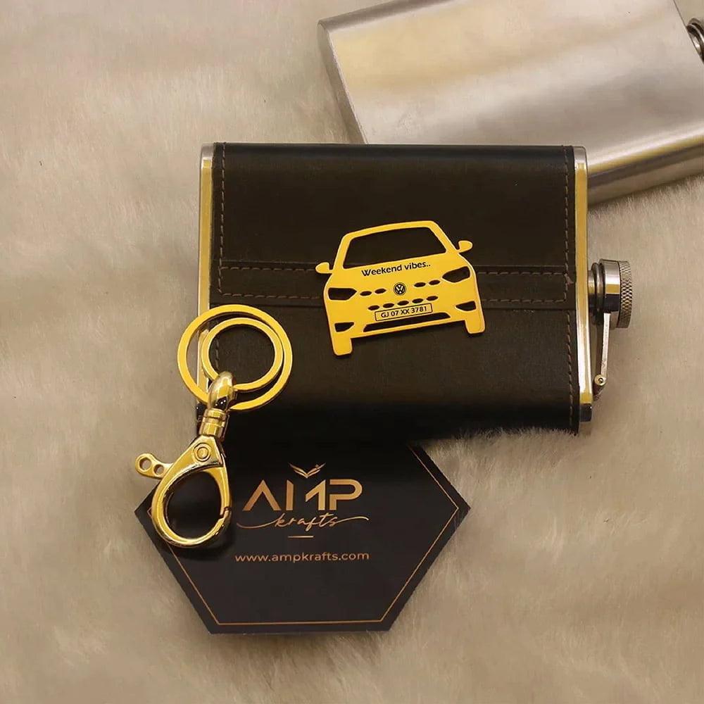 Customized Car Keychain - Volkswagen Jetta (2020) Keychain