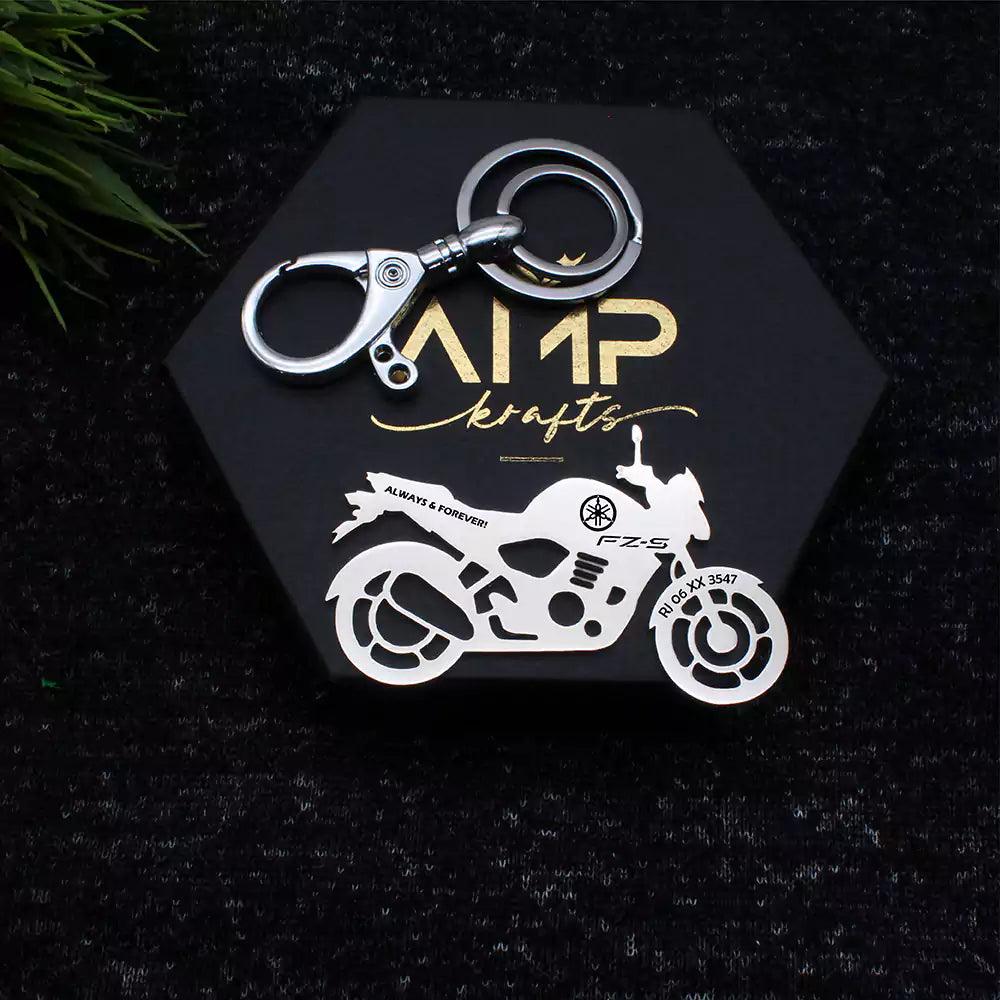 Yamaha FZ-V3 Keychain - Ampkrafts