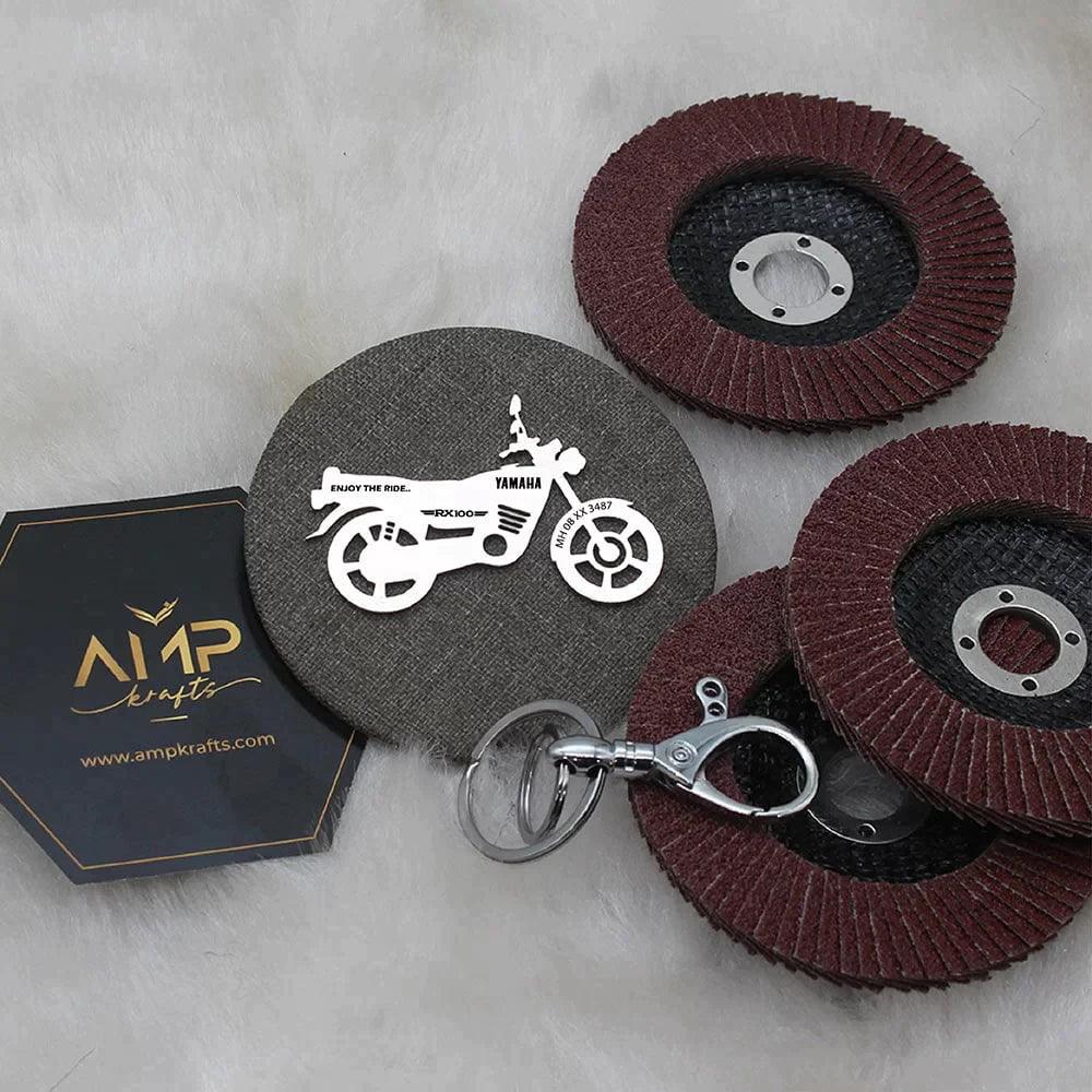 Yamaha Rx 100 Keychain - Ampkrafts