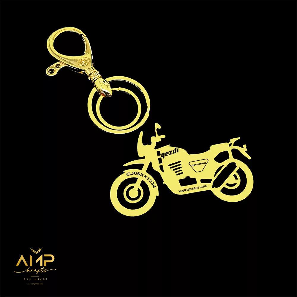 Yezdi Adventure Keychain - Ampkrafts